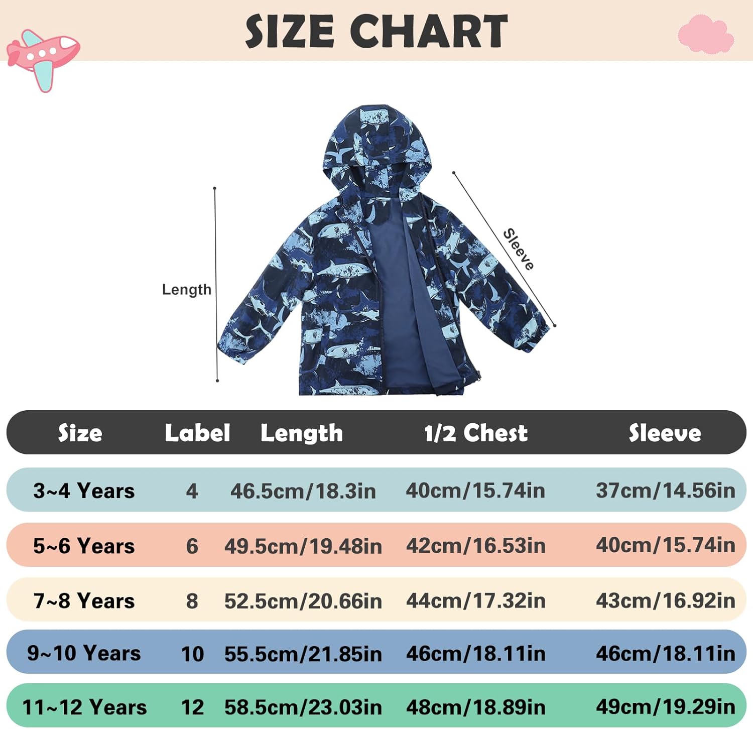 Warm Winter Kids Jackets Eco-Friendly Fleece Coats for Boys