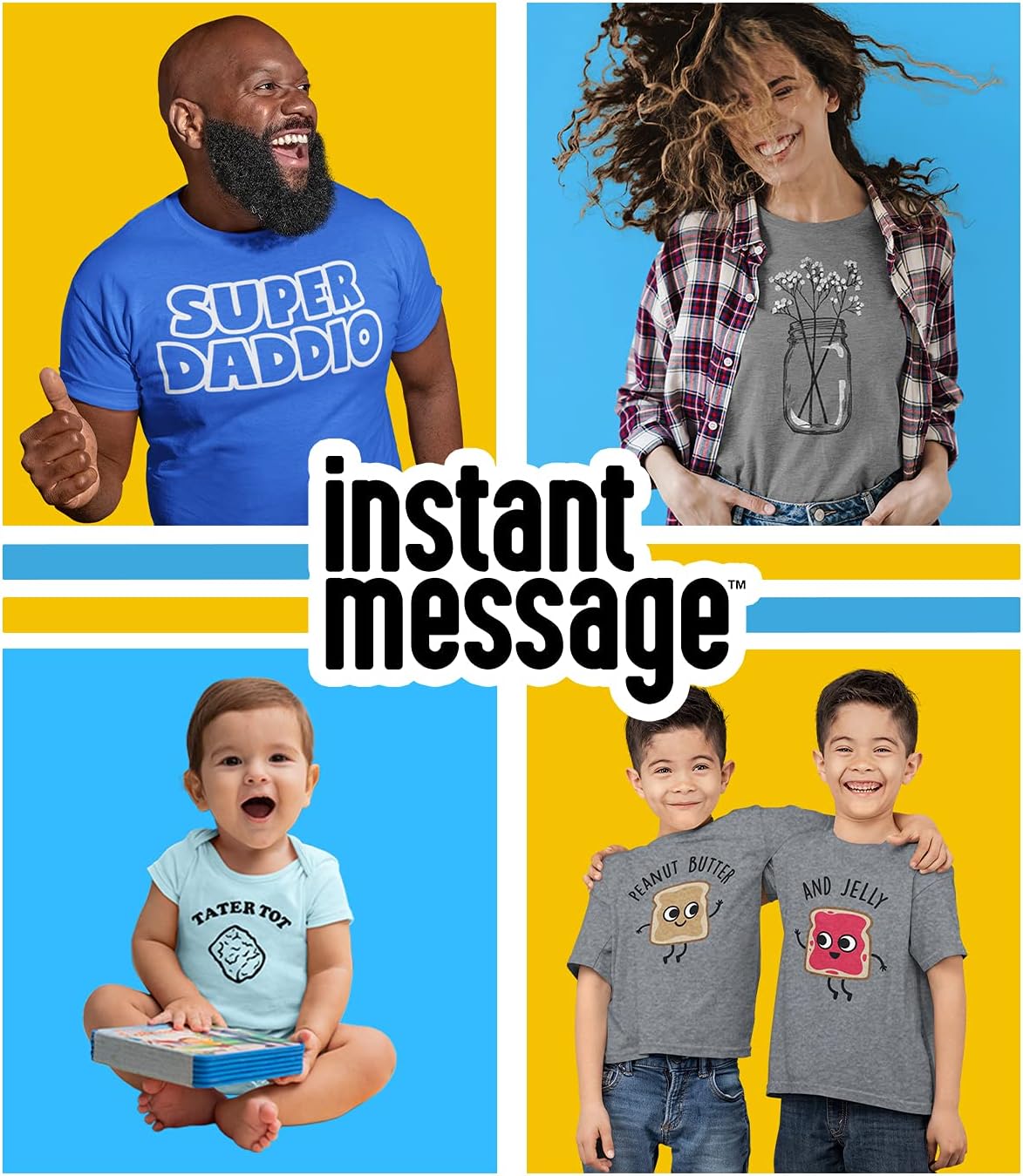 Instant Message Kids Soft Cozy Fleece Sweater - Toddler Youth