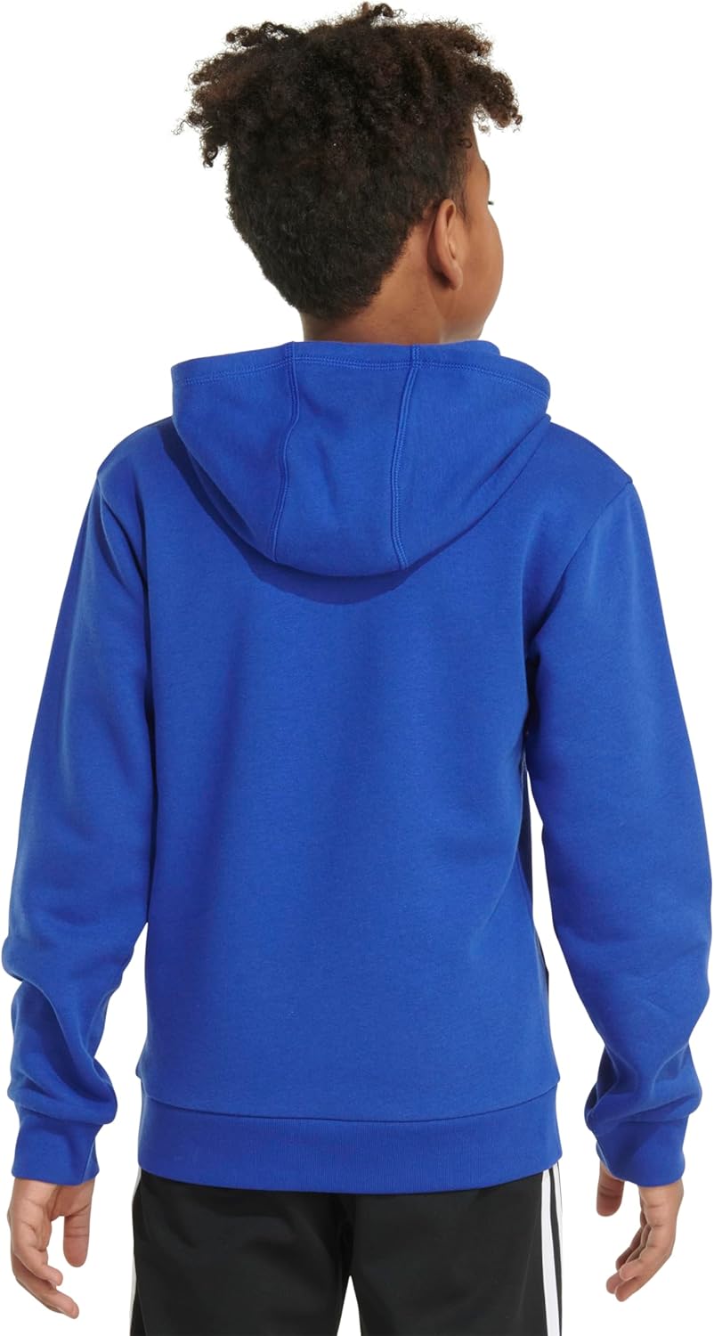 Adidas Boys Long Sleeve Fleece Pullover with Stay Warm