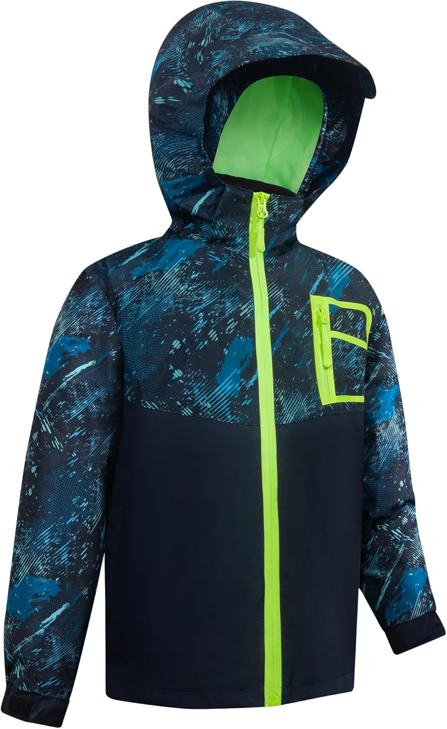 SWISSWELL Kids Rain Jacket Waterproof for School