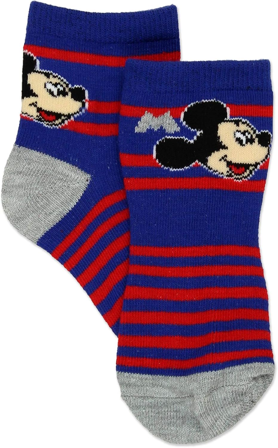 Disney Boys Toddler Mickey Mouse Crew Socks