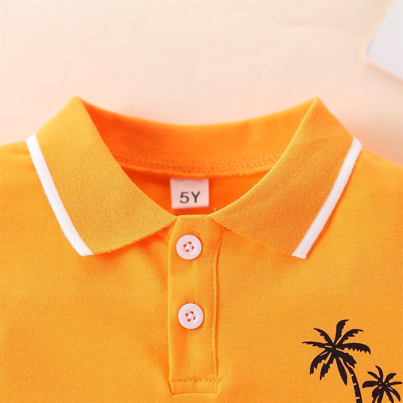 Kids Tween Boy Casual Polo Shirt and Plaid Shorts Set