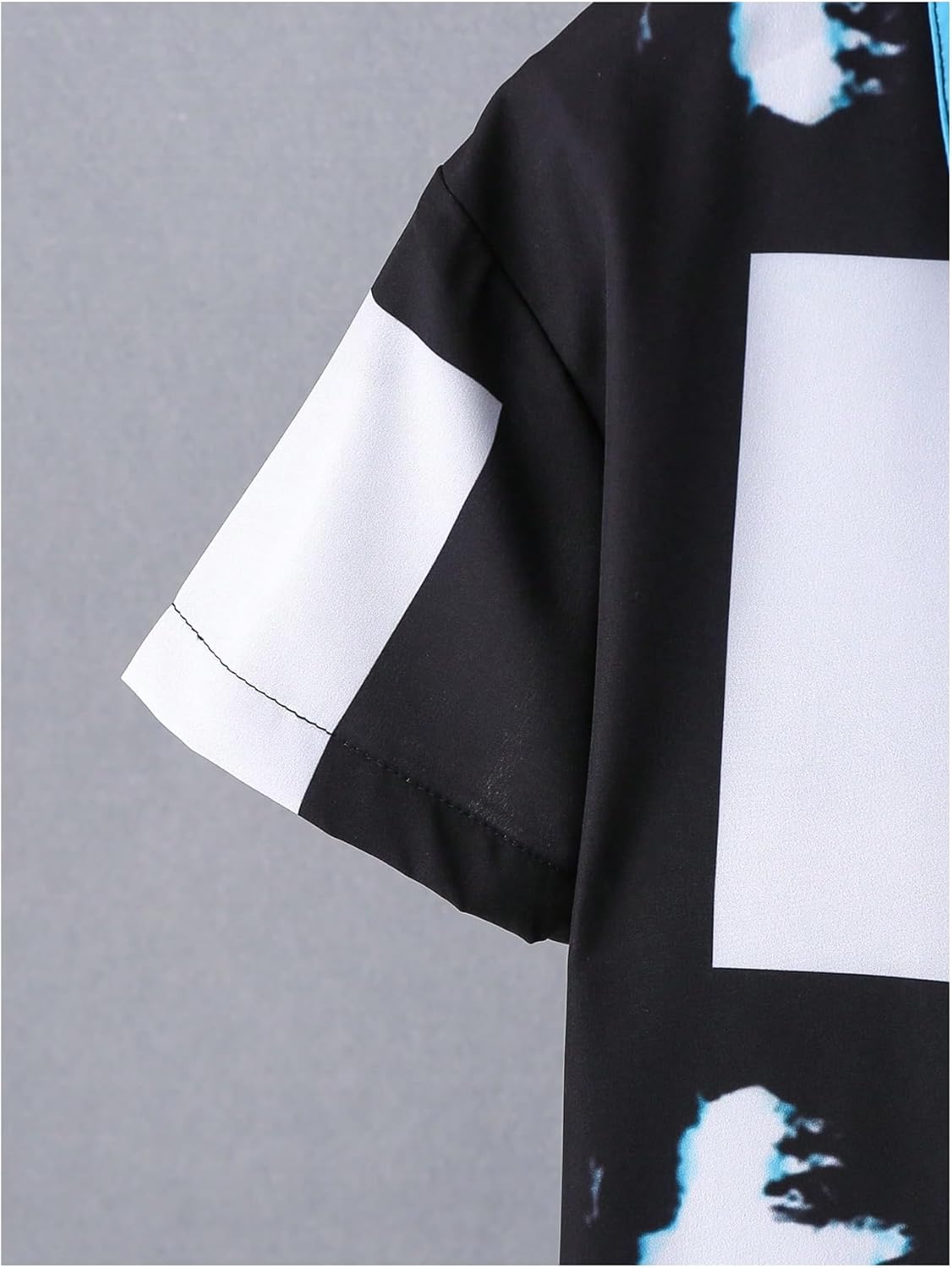 WDIRARA Boy 2 Piece Color Block Outfit
