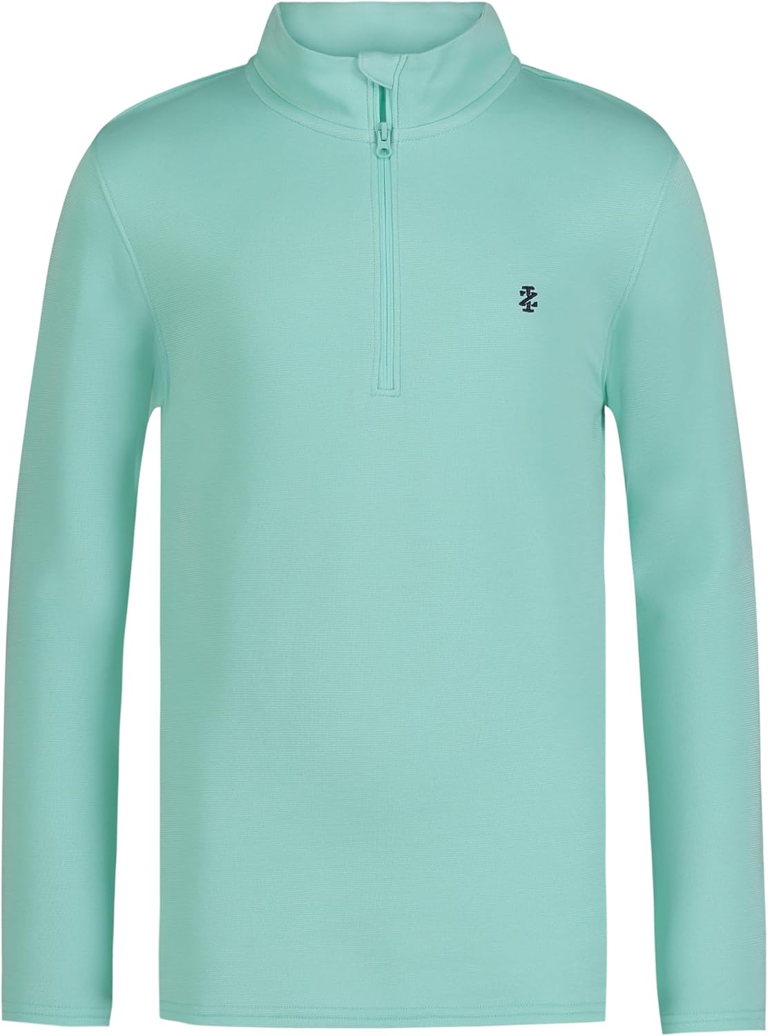 IZOD Boys Lightweight Fleece Quarter Zip Pullover
