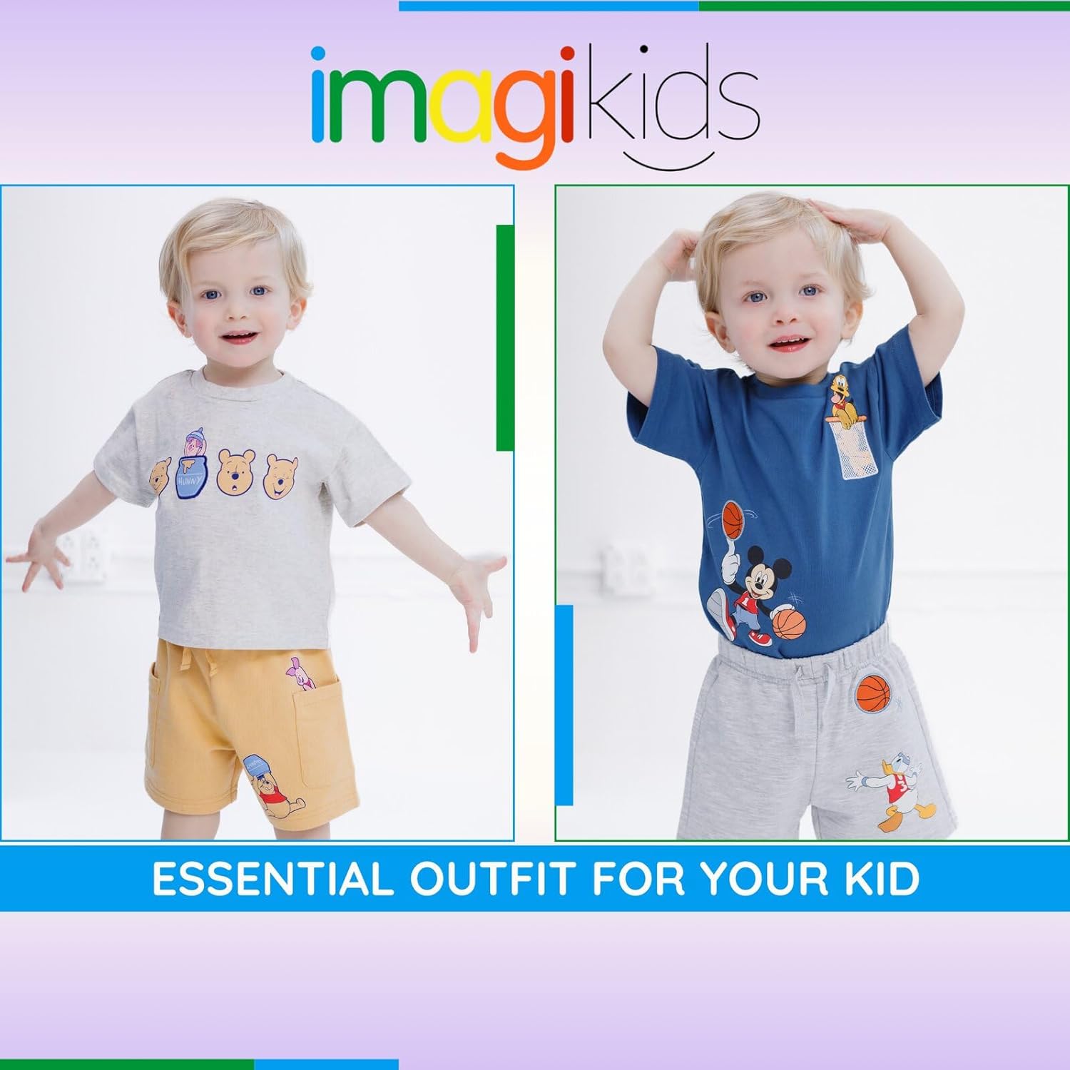 Disney Little Ones T-Shirt Shorts Set
