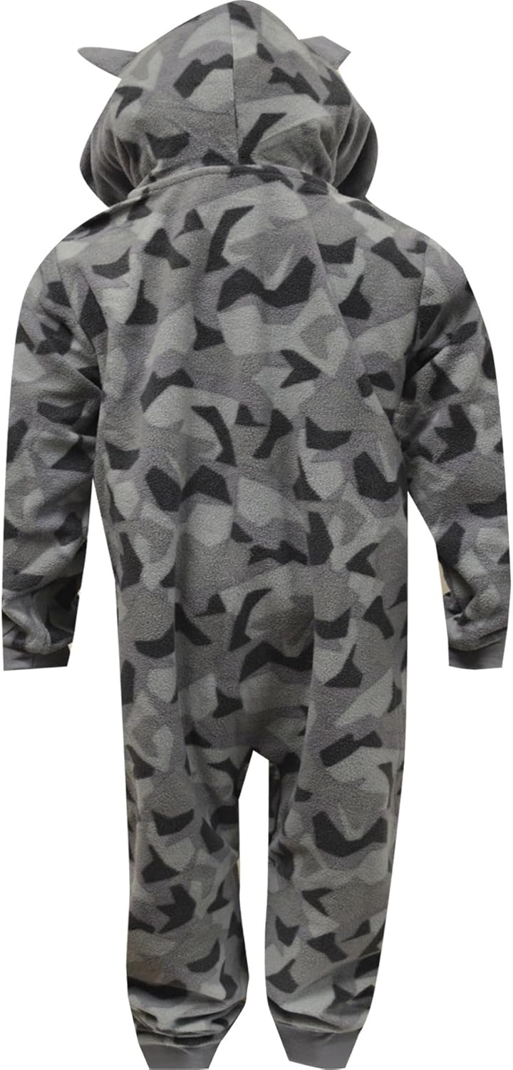Adorable 3D Wolf Printed Blanket Sleeper for Boys