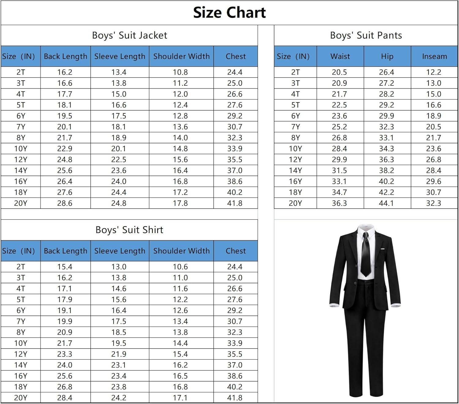 Boihedy Boys Formal Suit Set