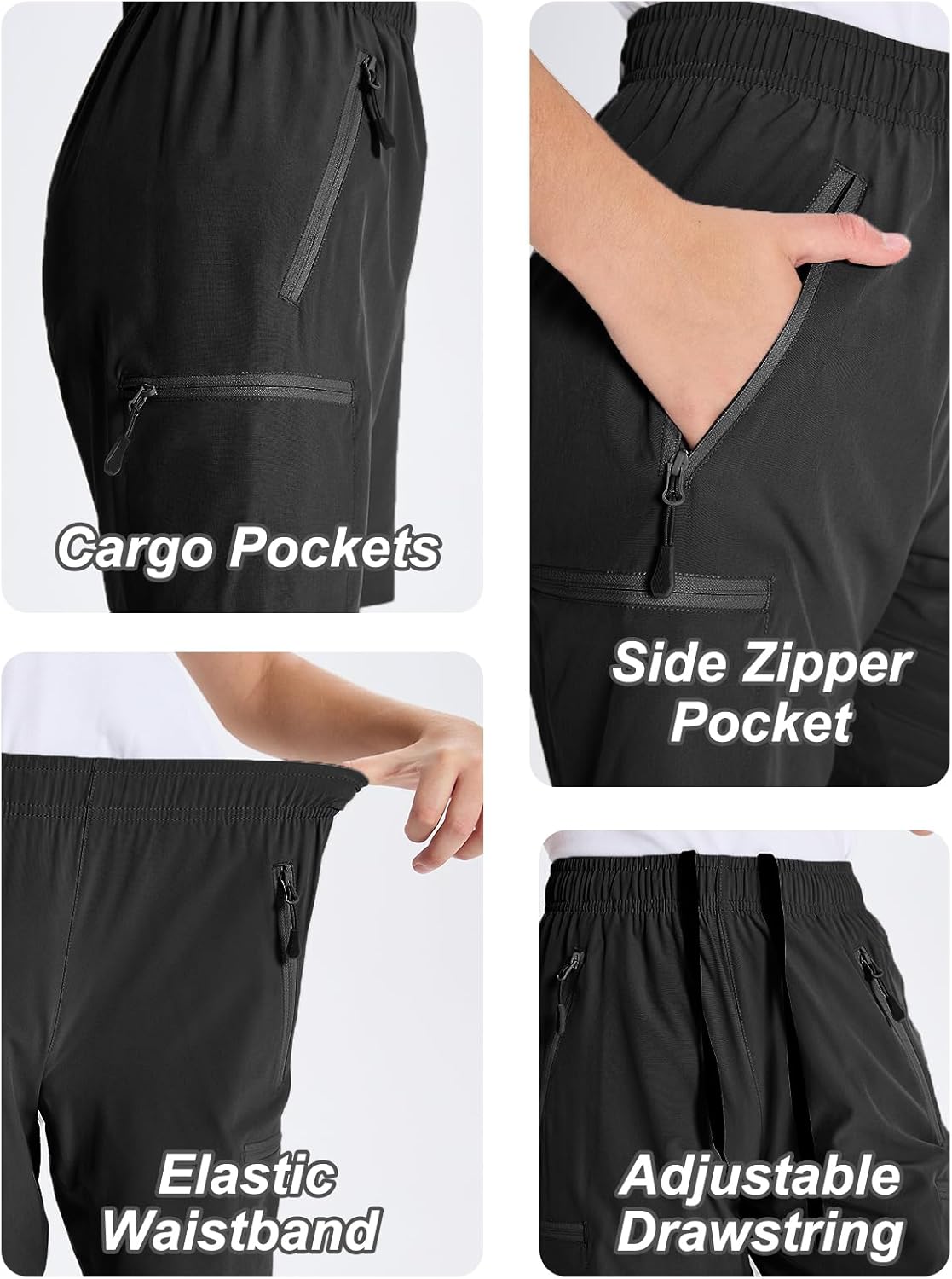 Hiking Cargo Shorts for Kids