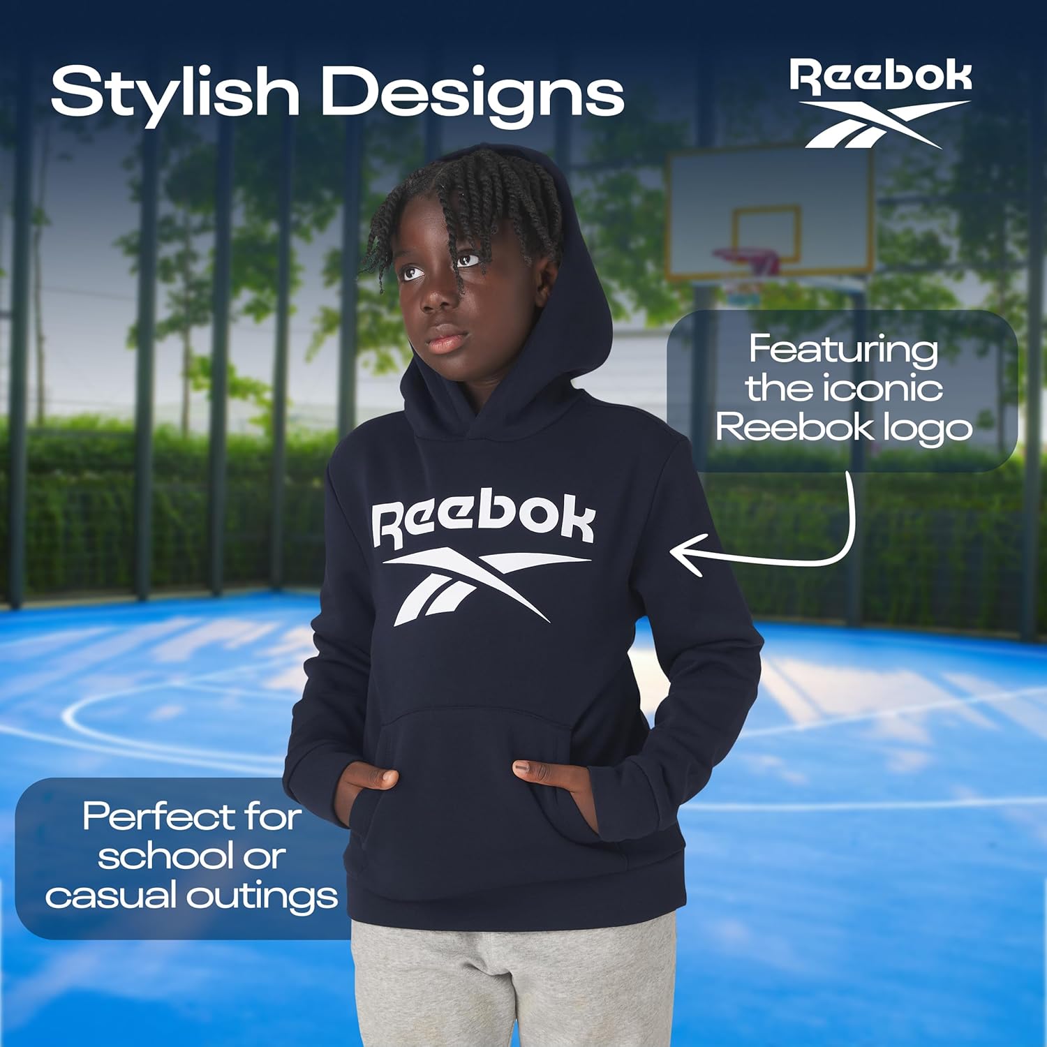 Reebok Boys 2-Pack Hoodie
