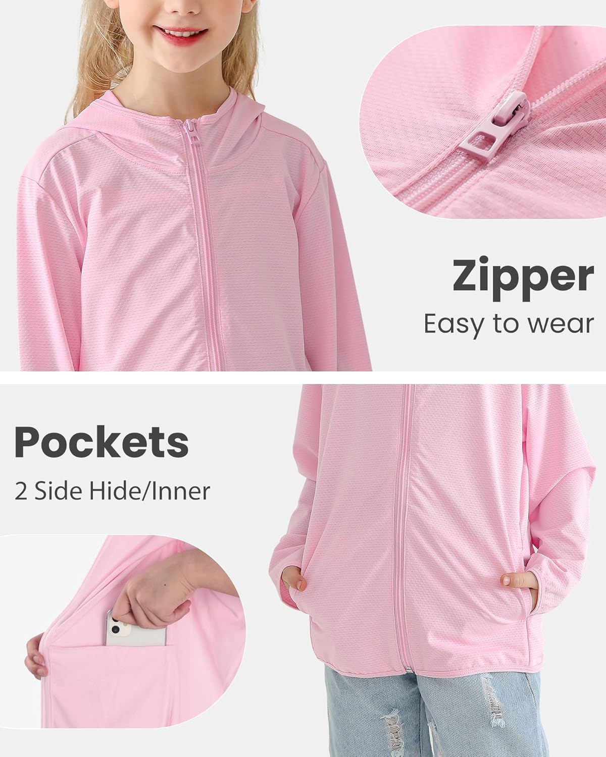 Auranso Kids UPF50Sun Protection Jacket
