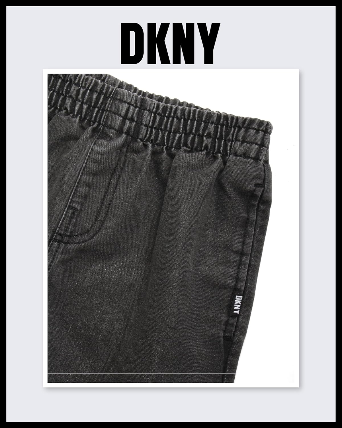 DKNY Boys 2-Piece Set with Shirt and Shorts