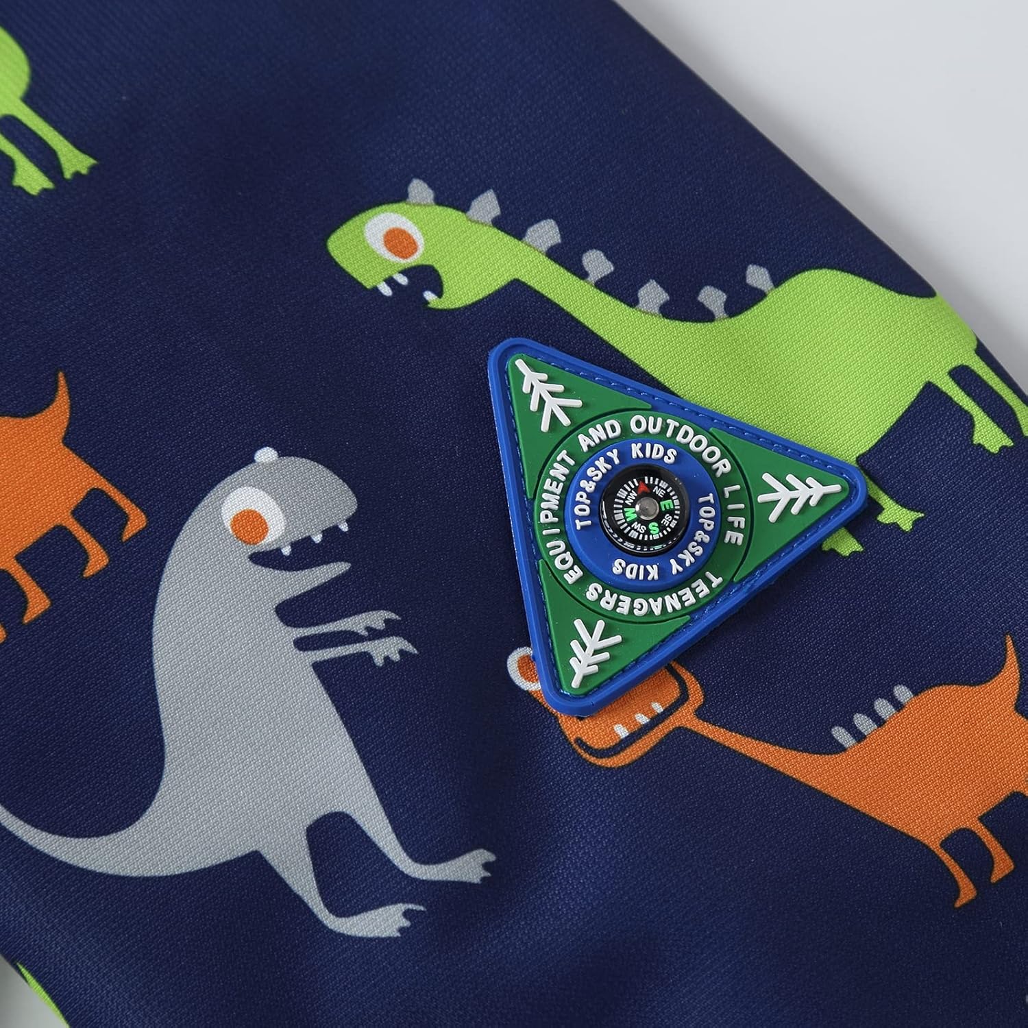 Rainproof Dinosaur Kids Jacket