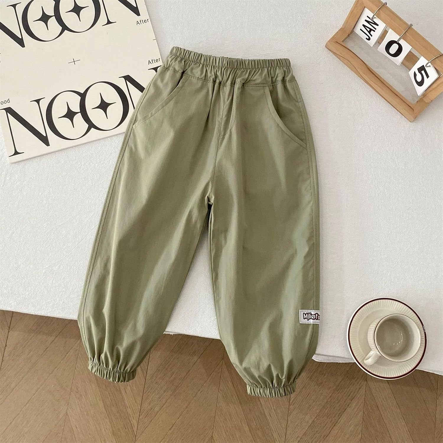 Cotton-Panted Set for Toddler Boys and Girls
