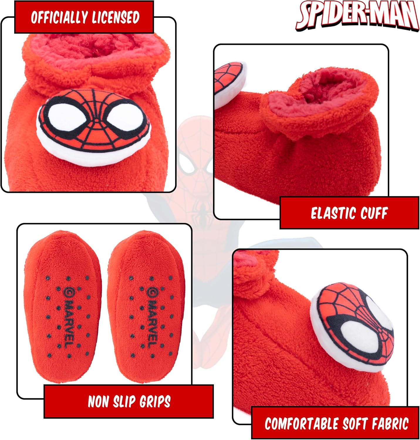 Marvel Spiderman Socks for Toddlers