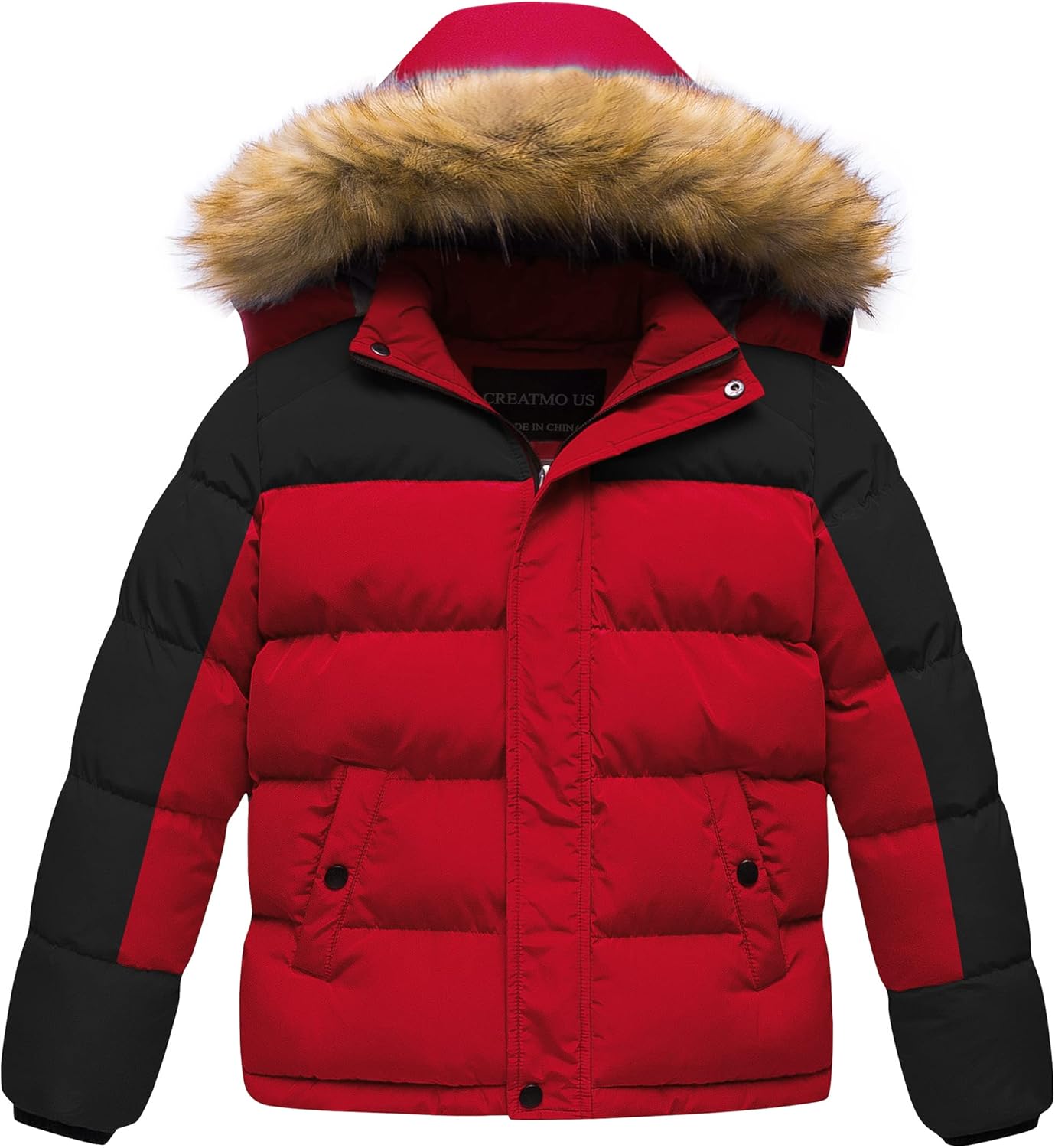 Warm Fleece Lined Water-Resistant Winter Jacket