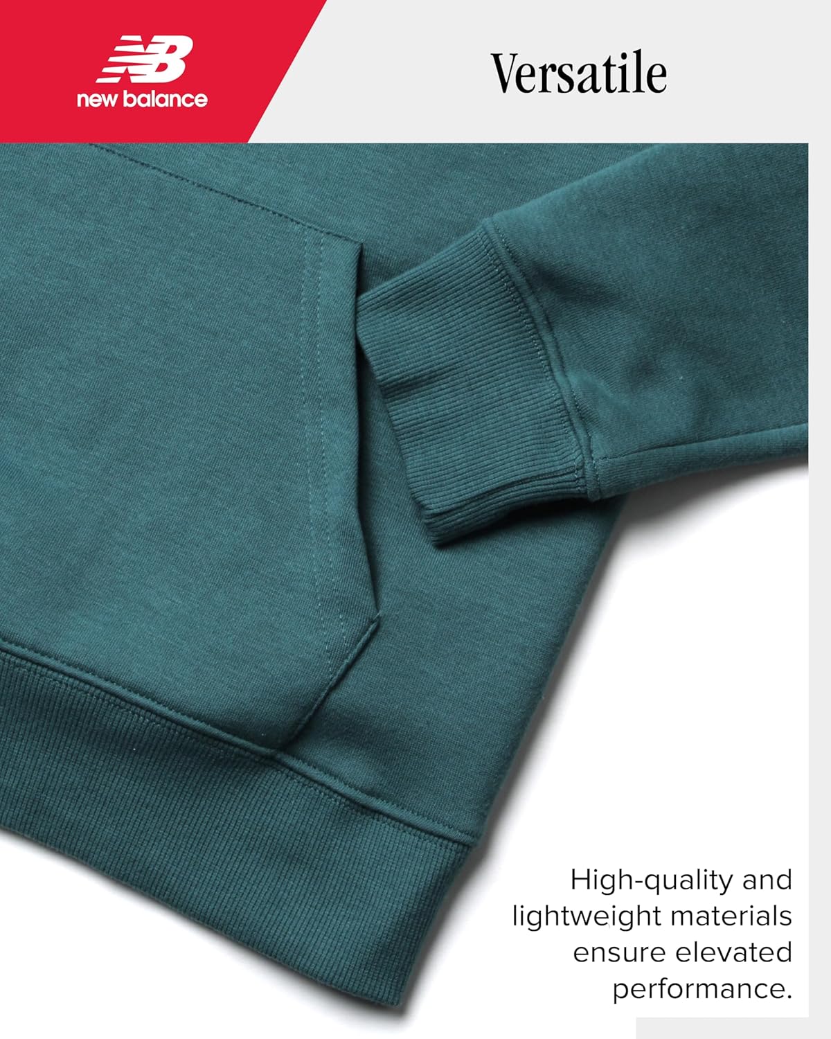 New Balance Boys Hoodie - Soft Cotton Blend for Kids