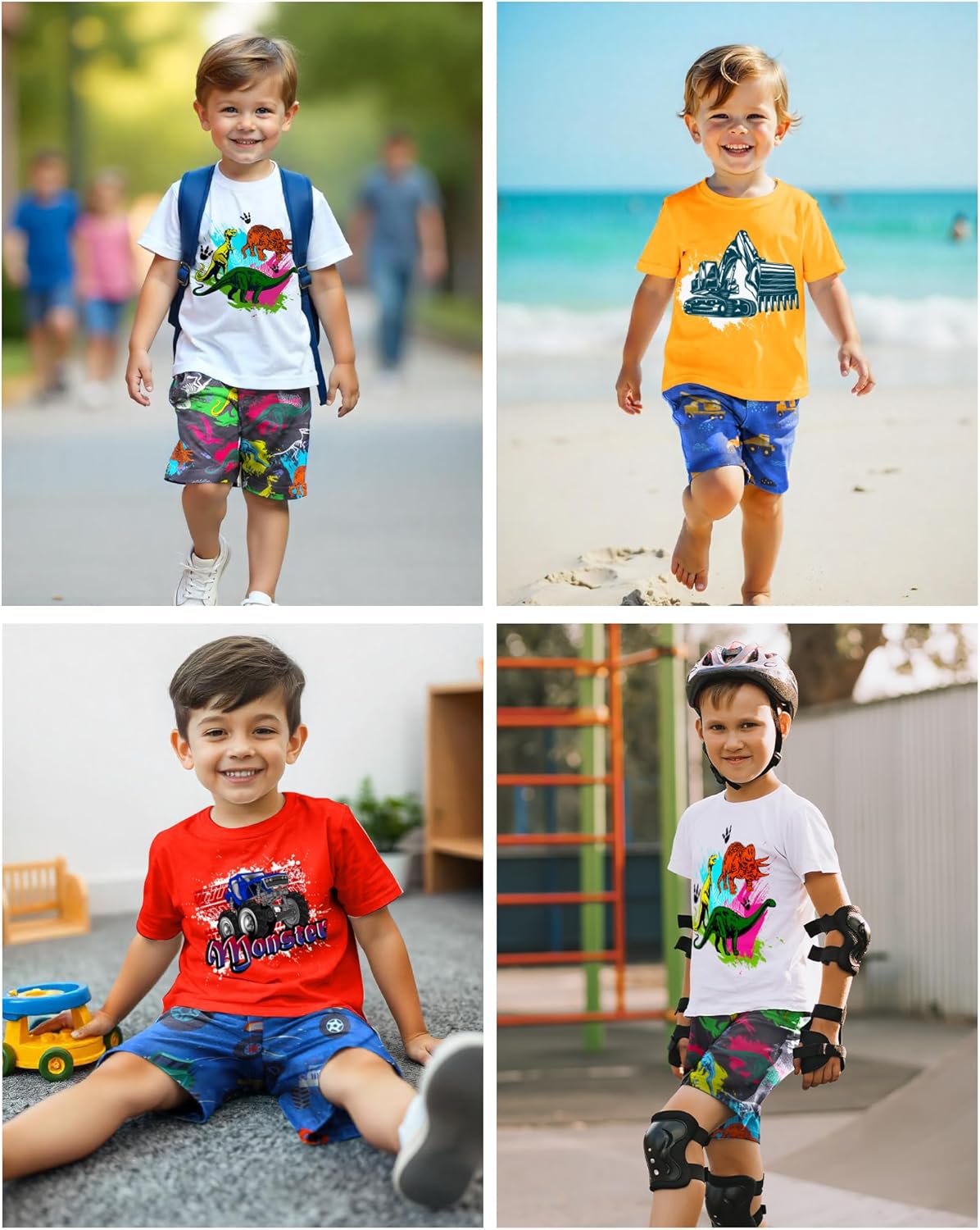 Fun and Comfortable Toddler Set for Summer