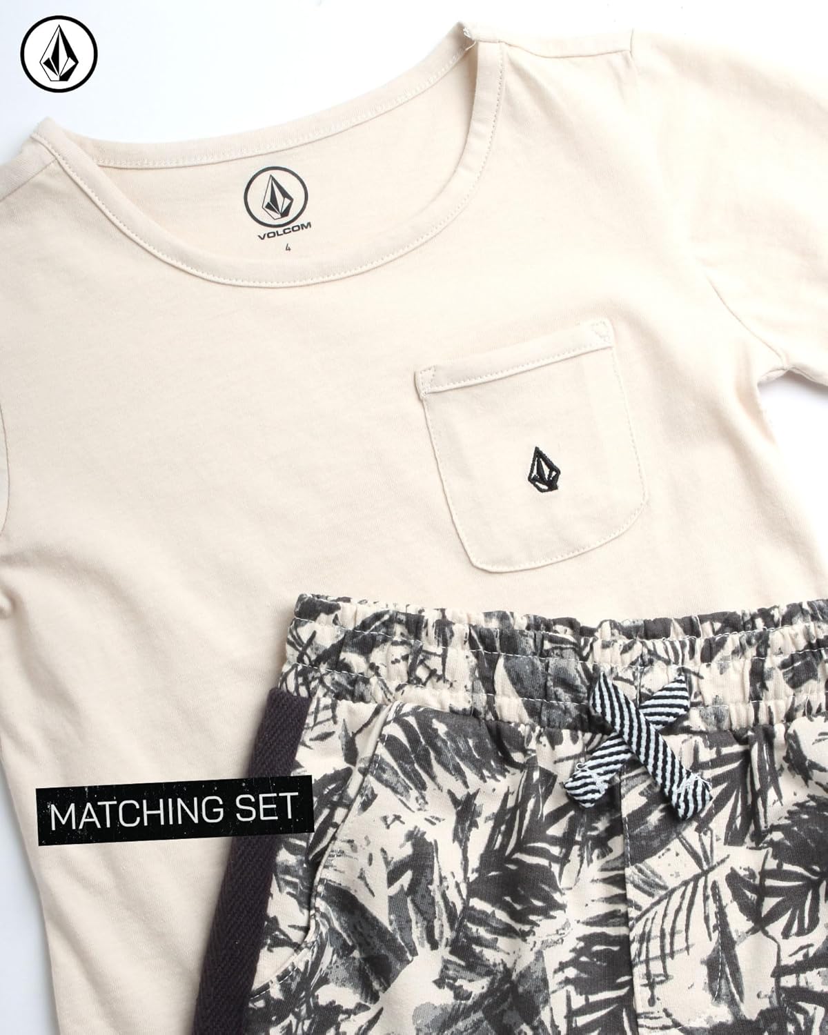 Volcom Boys Casual Summer Outfit Set