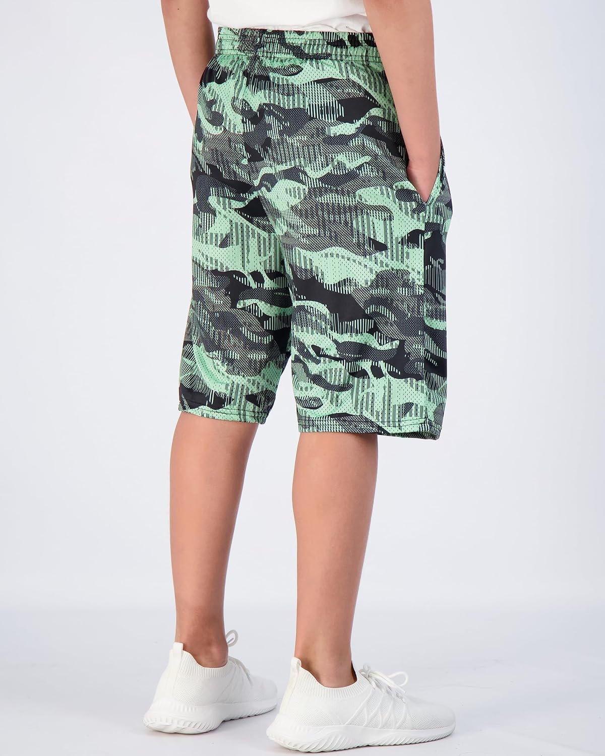 Perfect for Boys - Dry-Fit Active Basketball Shorts with Pockets