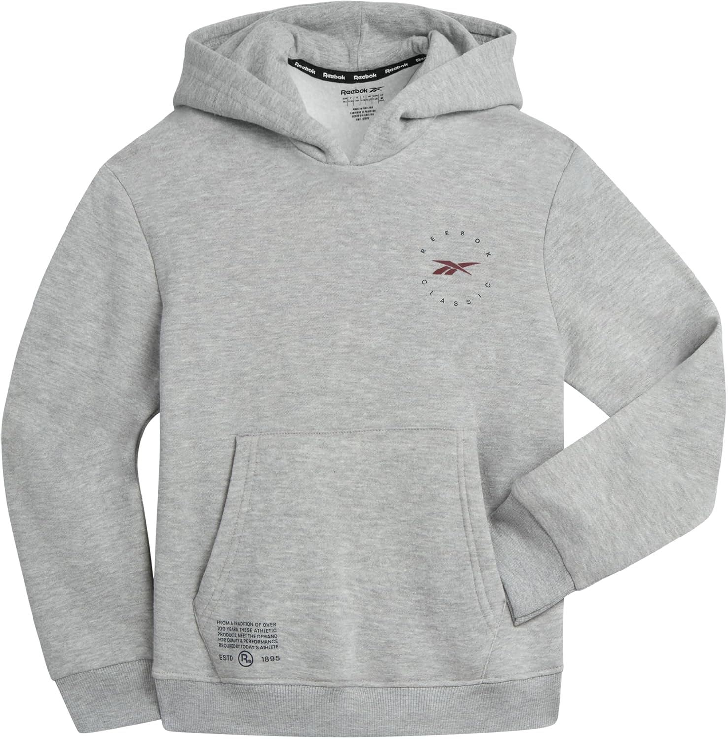 Reebok Boys Sweatshirt Active Fleece Hoodie