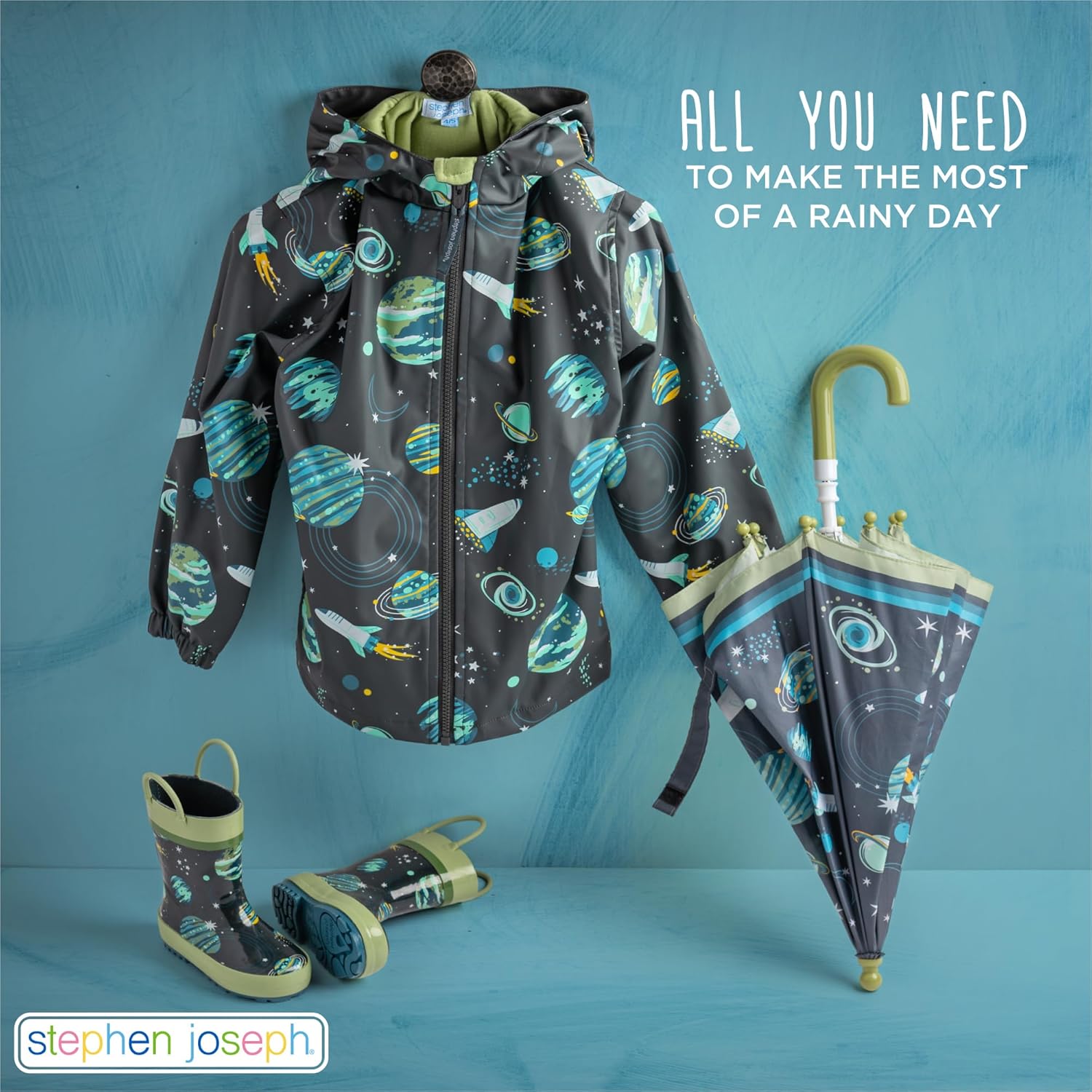 Stephen Joseph Dino 3T Mitchell Hellman Rain Jackets