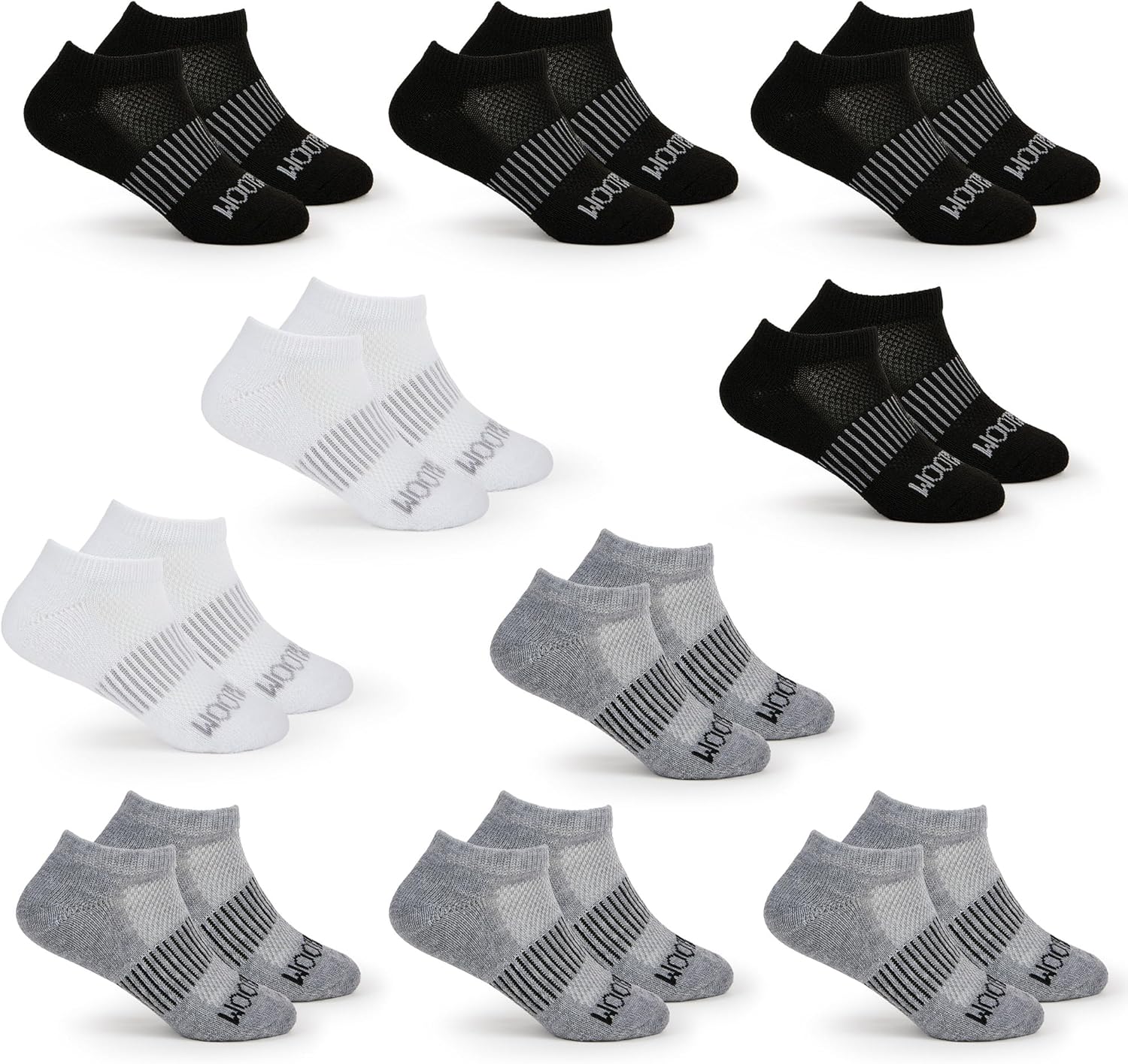 Fruit of the Loom Boys Low Cut Ankle Socks 10 Pack 1