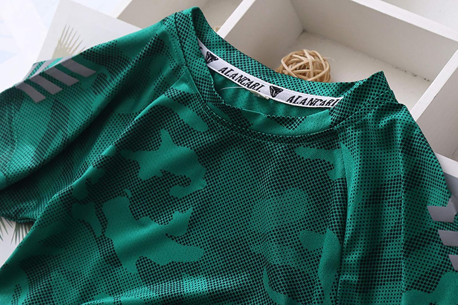 Jellyuu Boys Summer Clothing Sets Camouflage Short Sleeve Offers