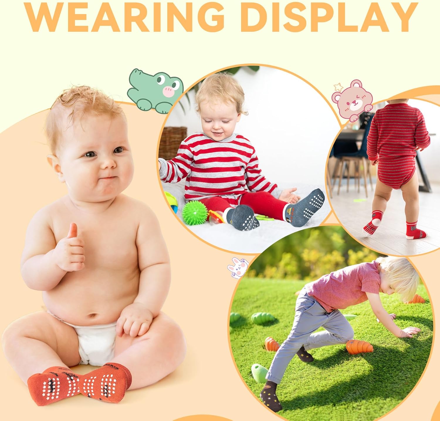 SkiBeaut Baby Boy Socks