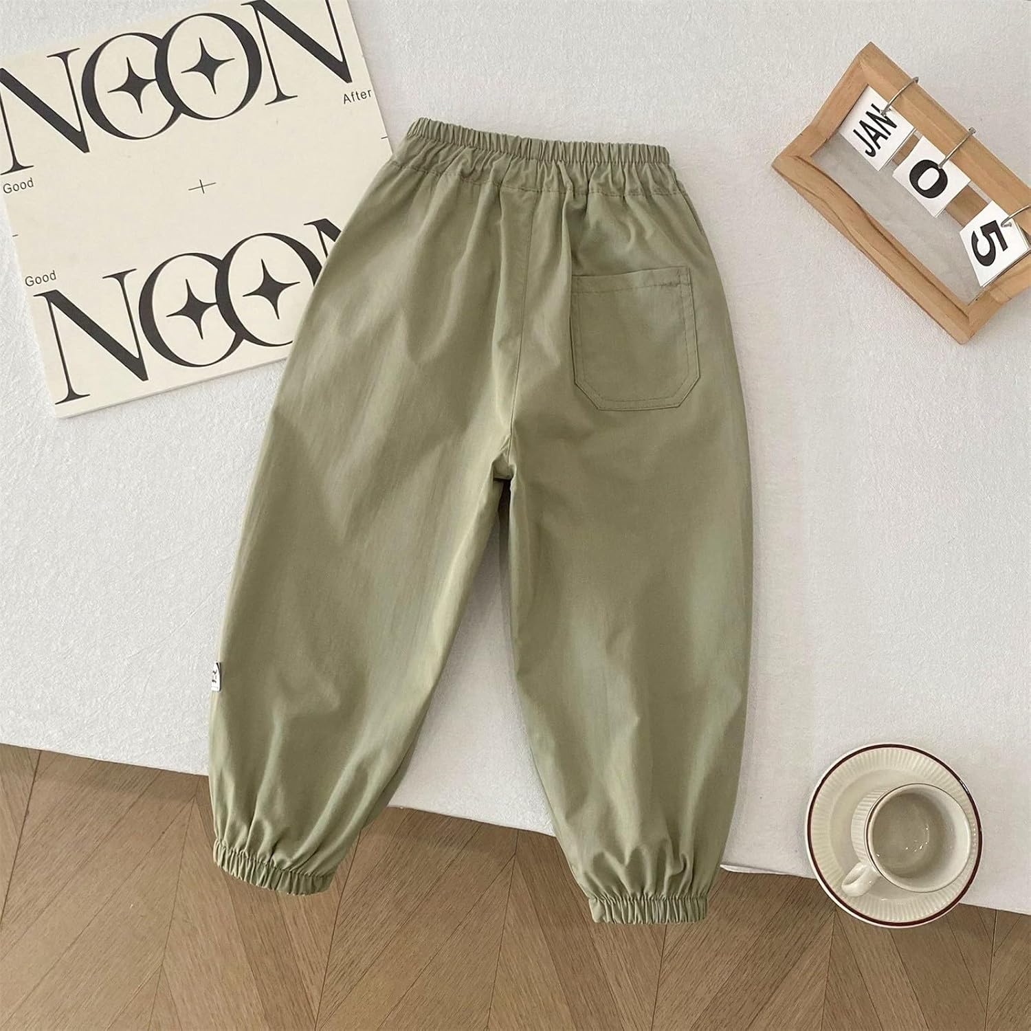 Cotton-Panted Set for Toddler Boys and Girls