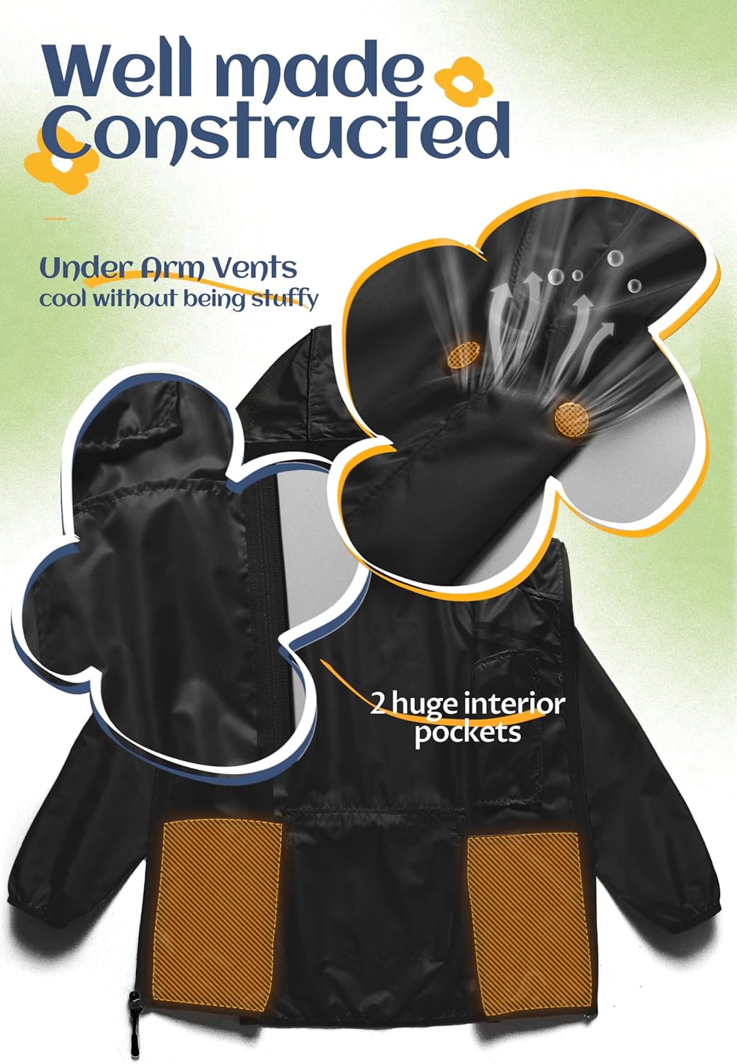 Reflective Cycling Jacket for Kids