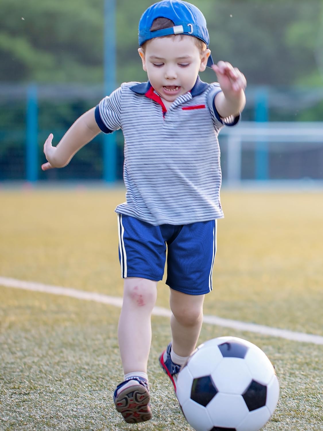 6-Piece Toddler Boys Basketball Shorts