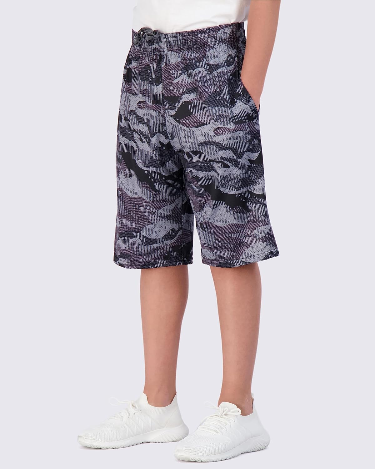Perfect for Boys - Dry-Fit Active Basketball Shorts with Pockets