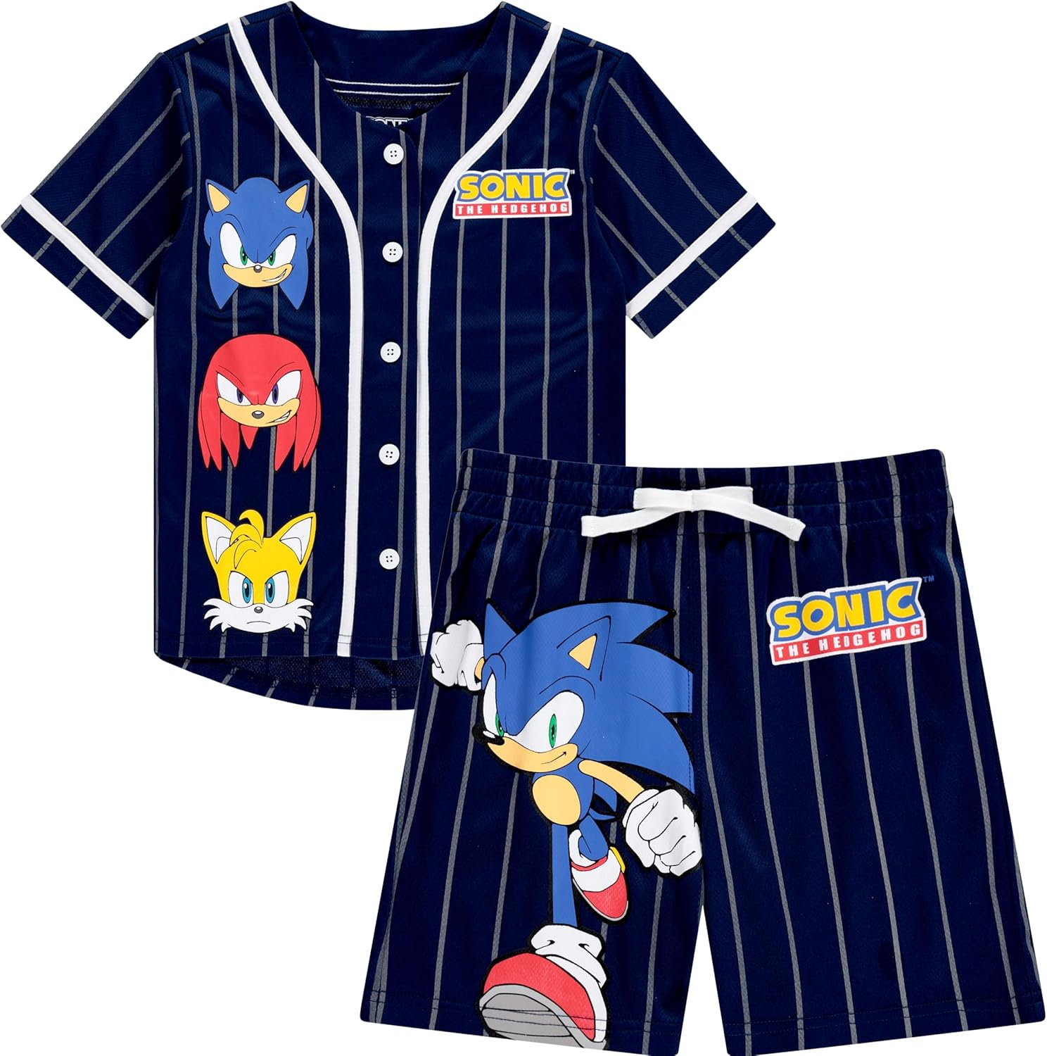 Little Big Boys Sonic Baseball Show off your Sonic spirit