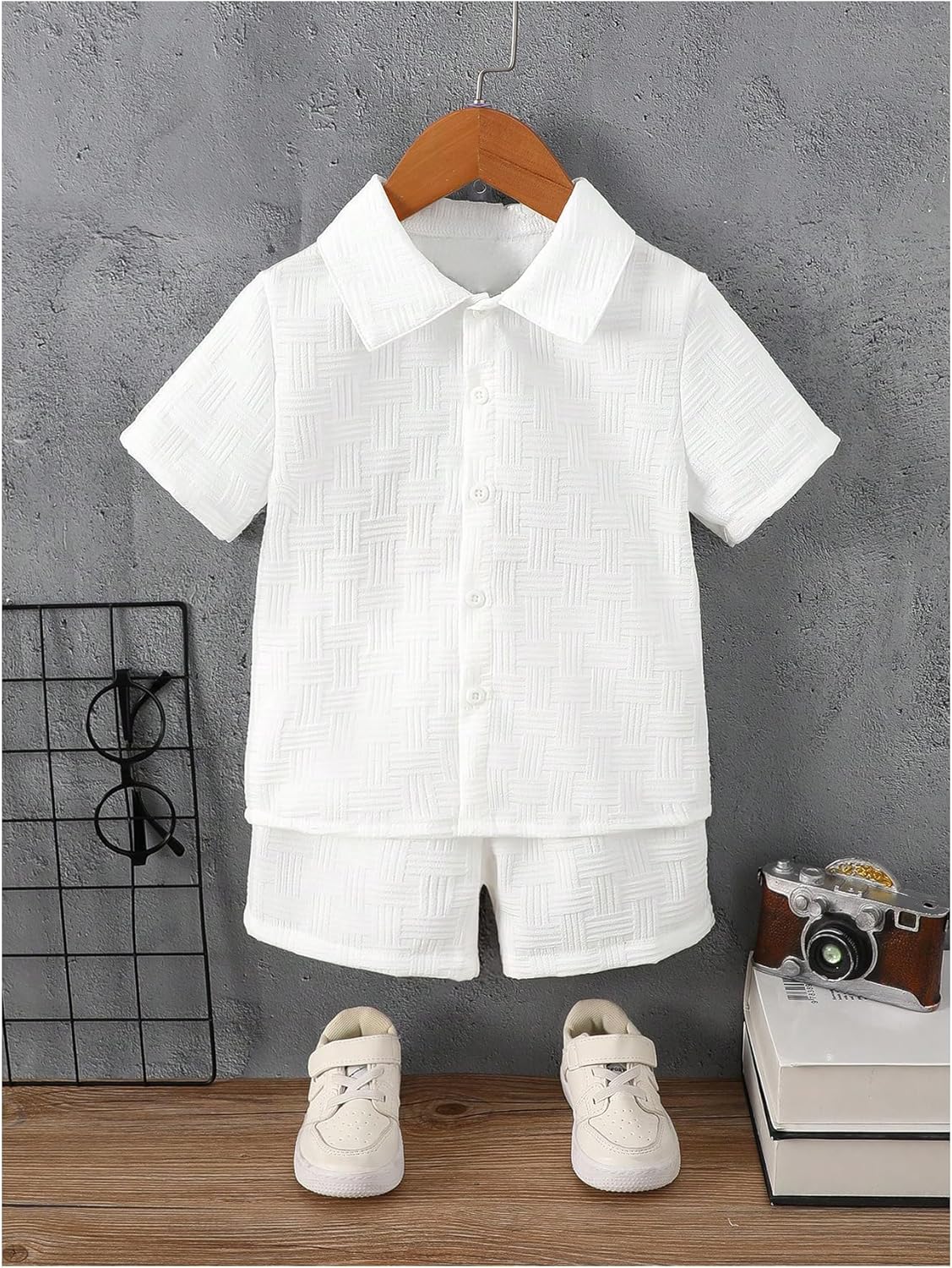 Boys 2 Piece Outfit Set for Vacation and Daily Wear
