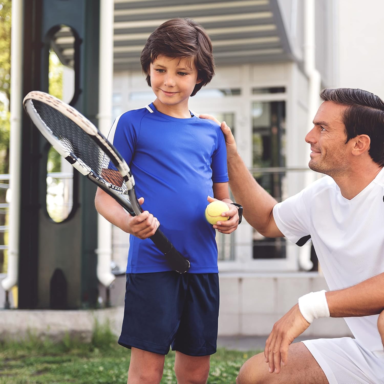 Boys Athletic Shorts with Pockets Quick Dry