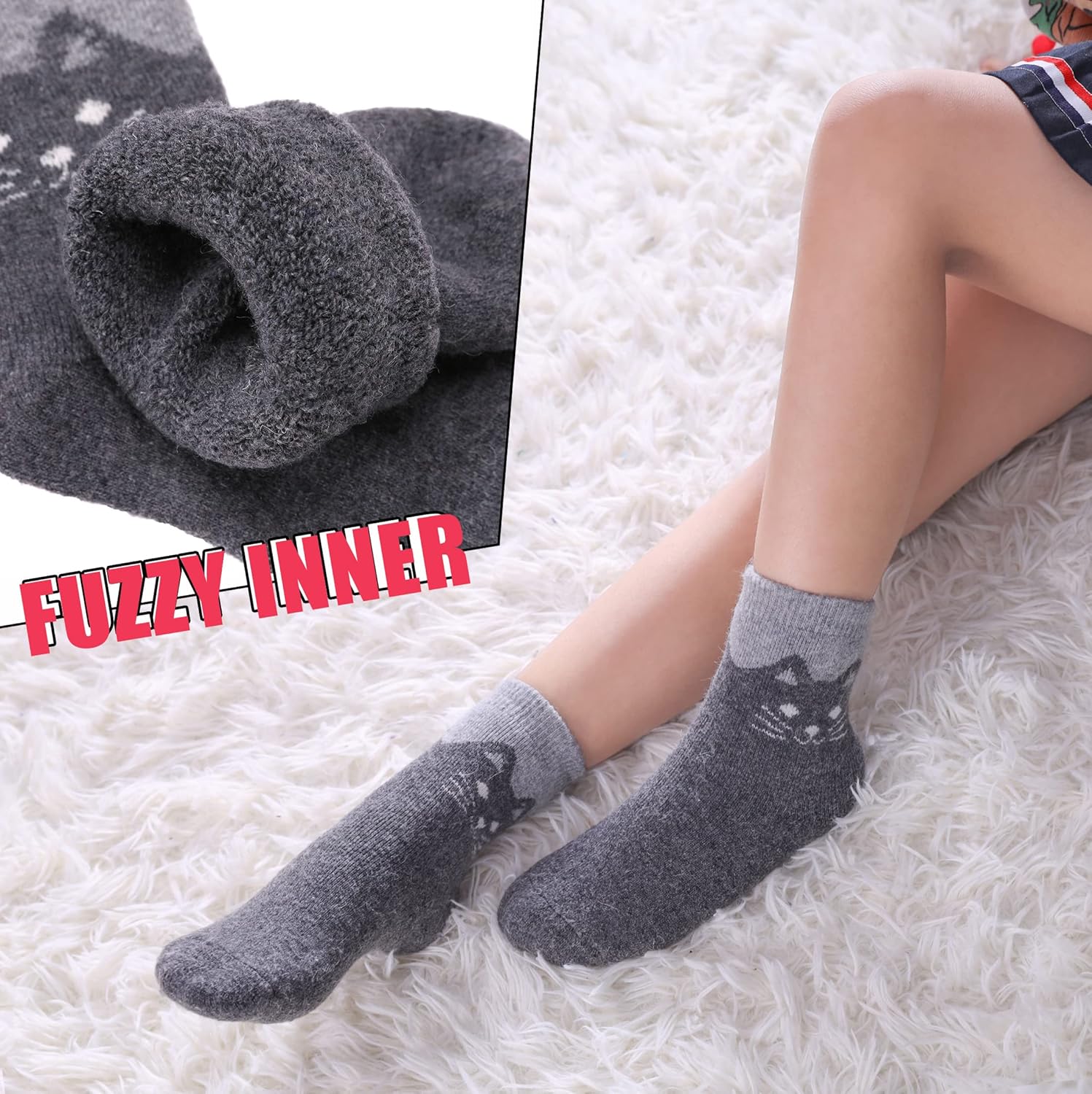 Winter Warm wool Socks for Kids