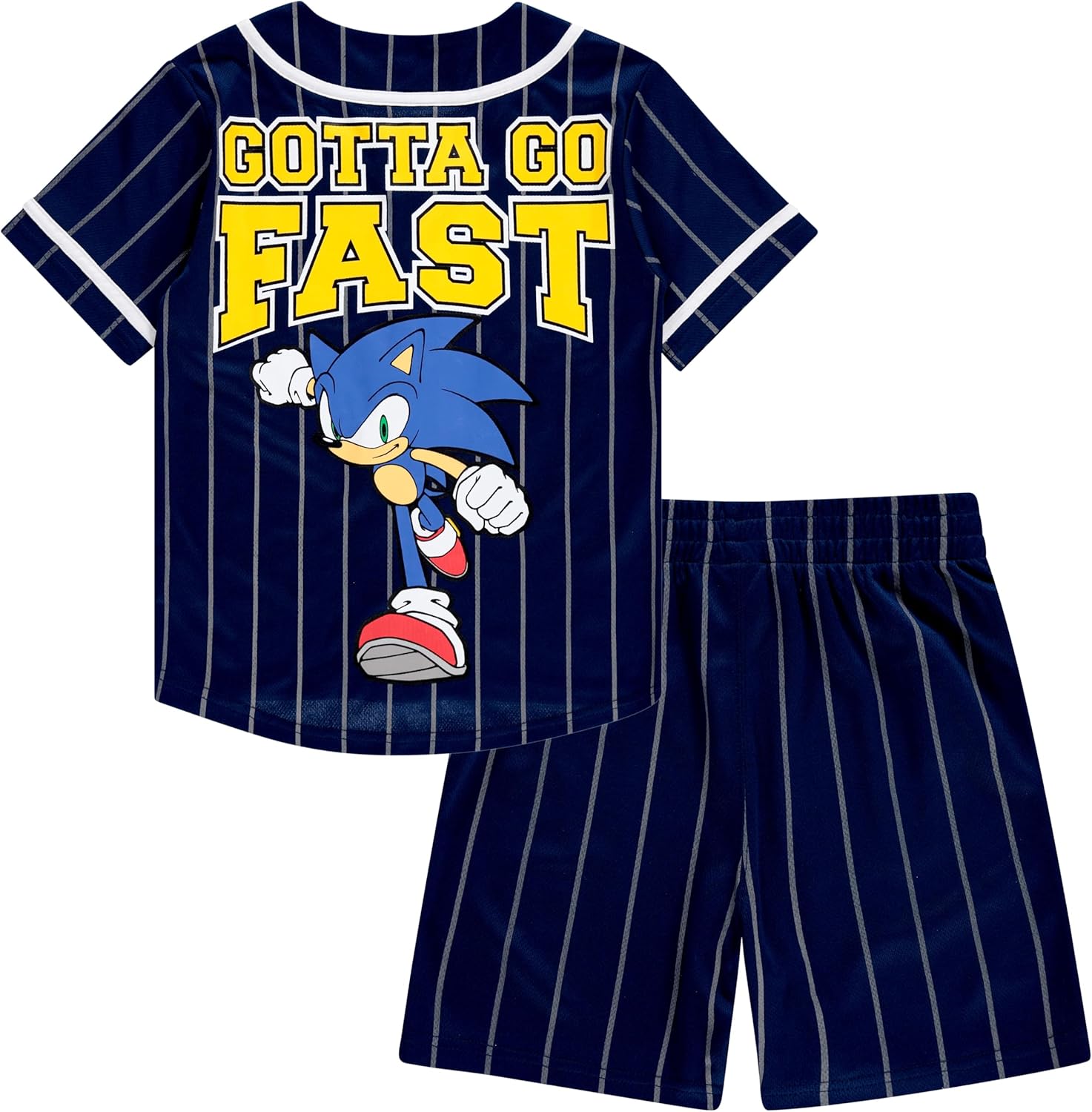 Little Big Boys Sonic Baseball Show off your Sonic spirit