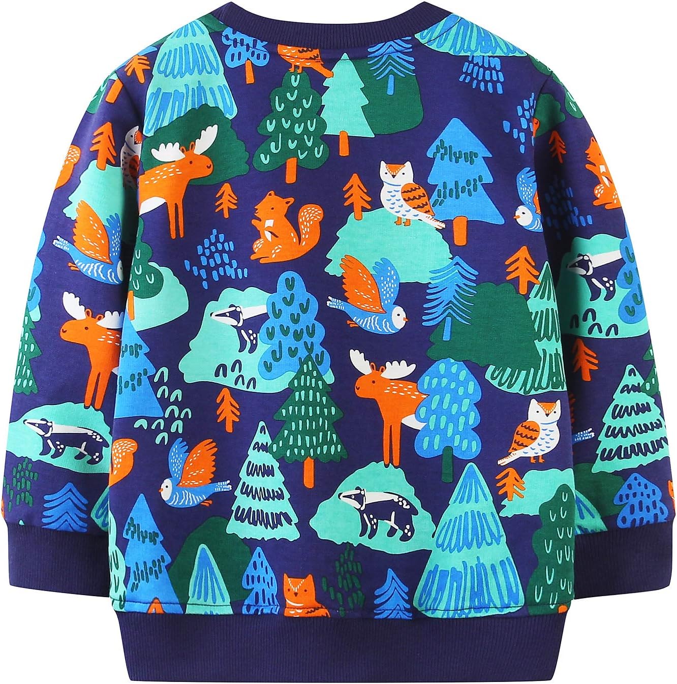 Funnymore Toddler Christmas Cotton Sweater Easy Christmas Gift for Kids