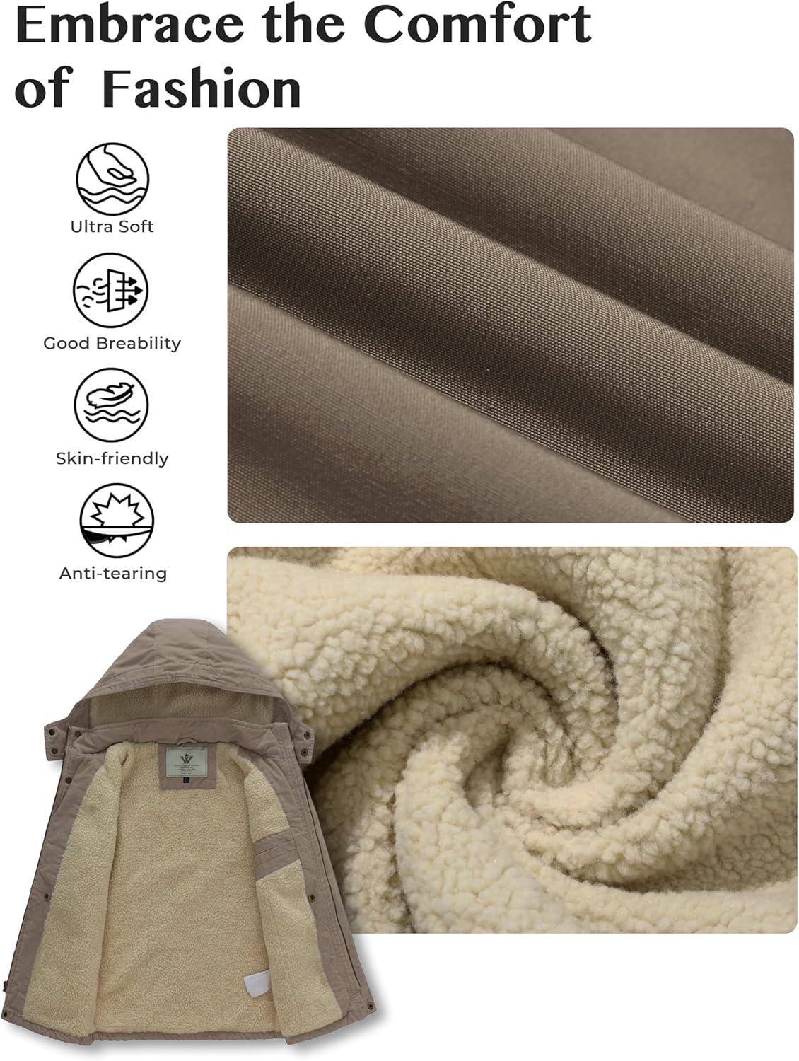 WenVen Boys Winter Coat