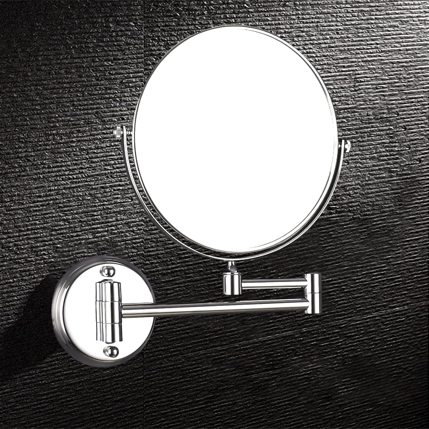 FUDGIO Makeup Mirror 360 Swivel Wall Mounted