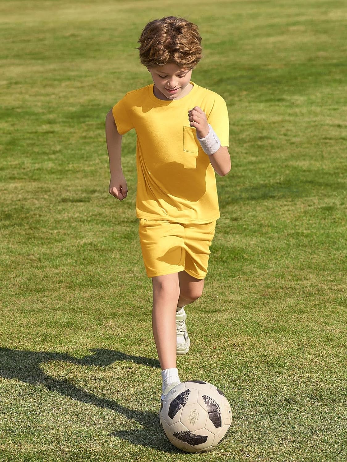 boys short sleeve tee and shorts set 5-14 years
