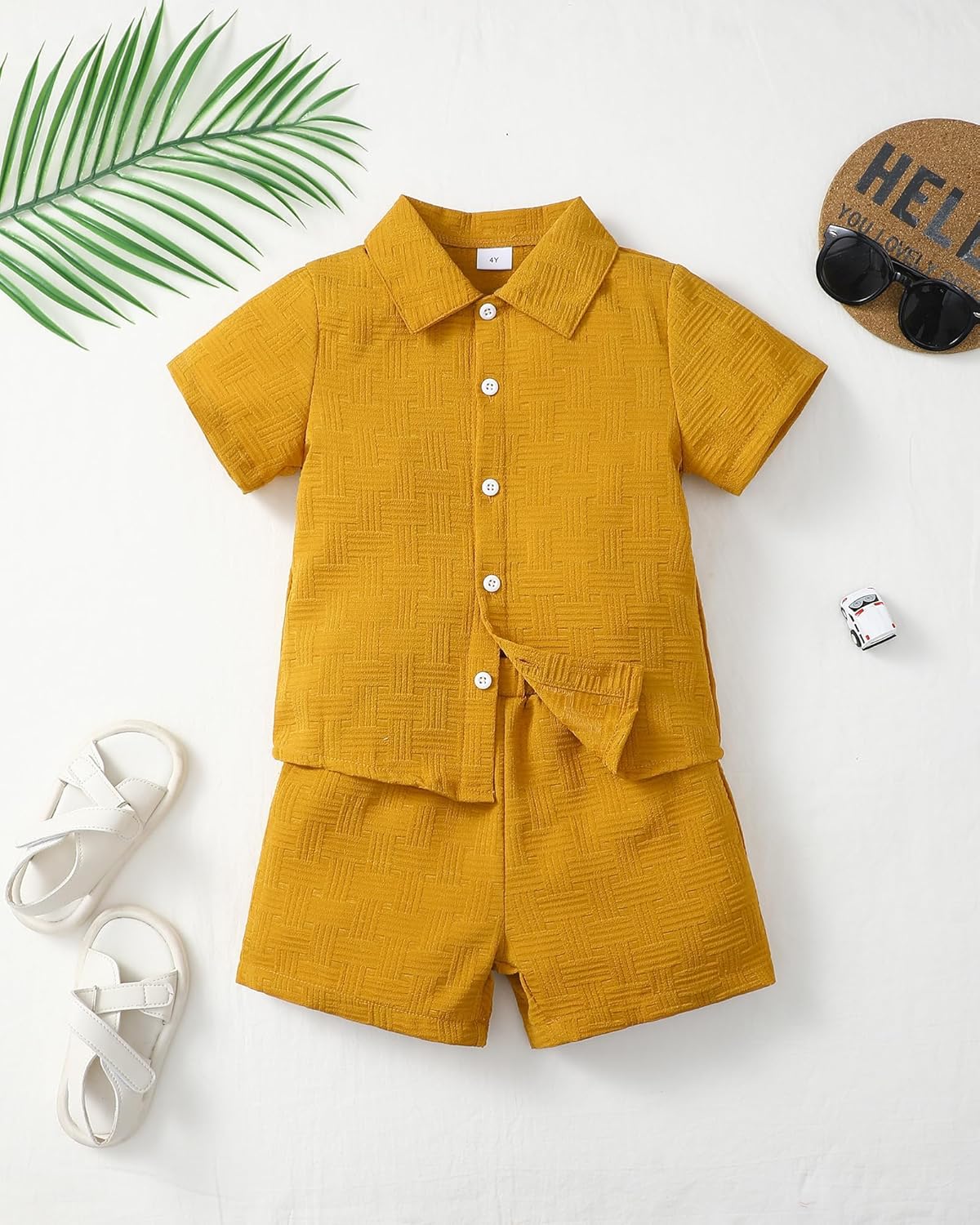 Adorable Toddler Boys Short Set - Comfortable Stylish
