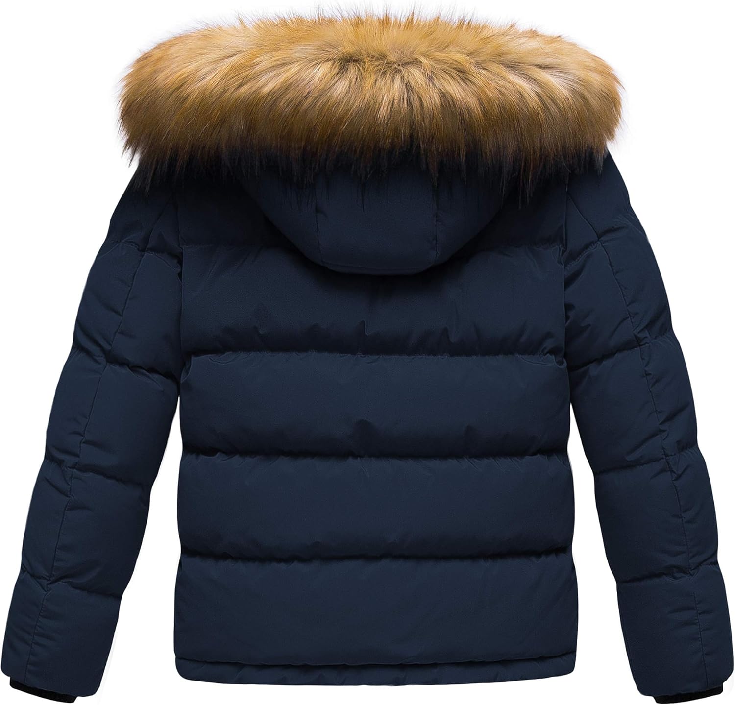 CREATMO US Boys Water Resistant Winter Coats Windbreaker Ski Jacket