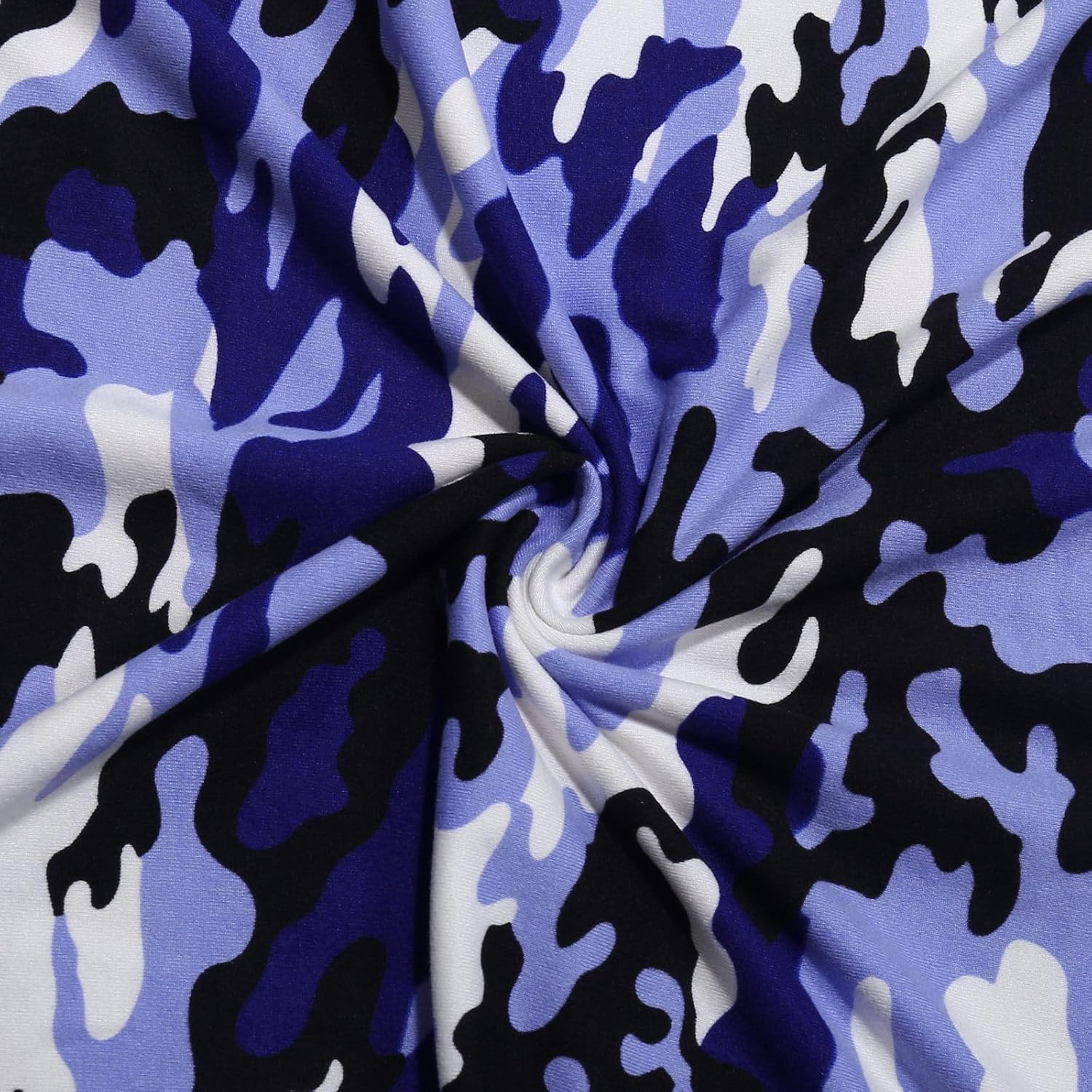 Kids Camo T-Shirt and Shorts Set for Summer