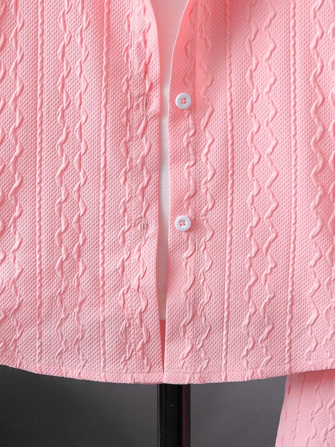 Verdusa Boys 2 Piece Linen Outfit Short Sets