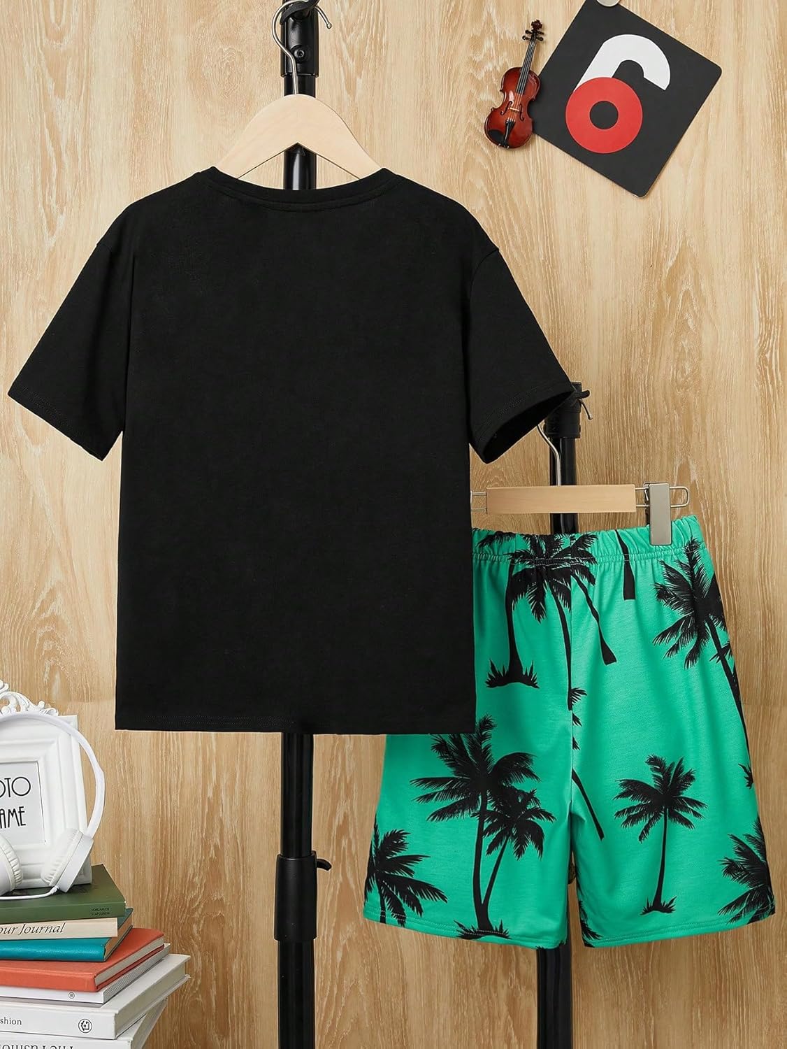 Verdusa Boys 2 Piece Tropical Print Beach Set