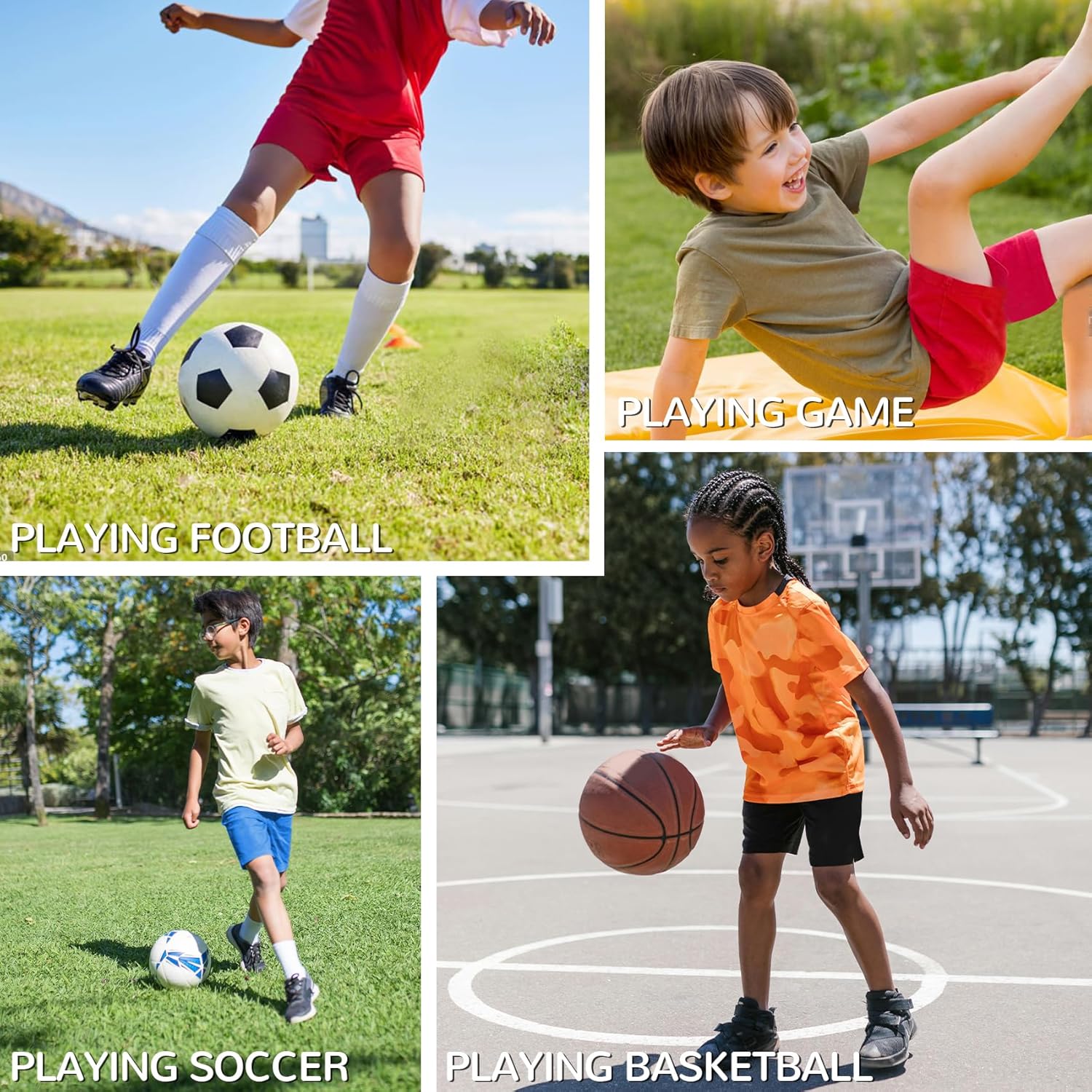 QBK Kids Athletic Shorts