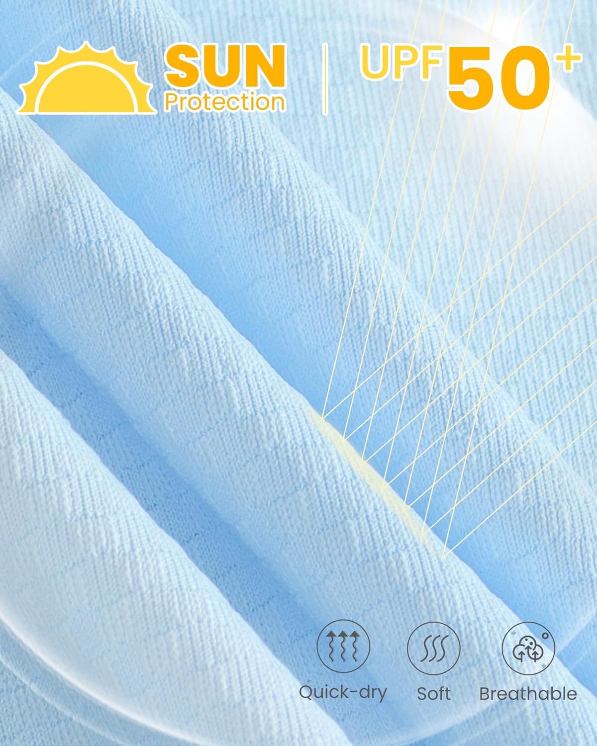 Auranso UPF 50 Sun Protection Hoodie for Kids