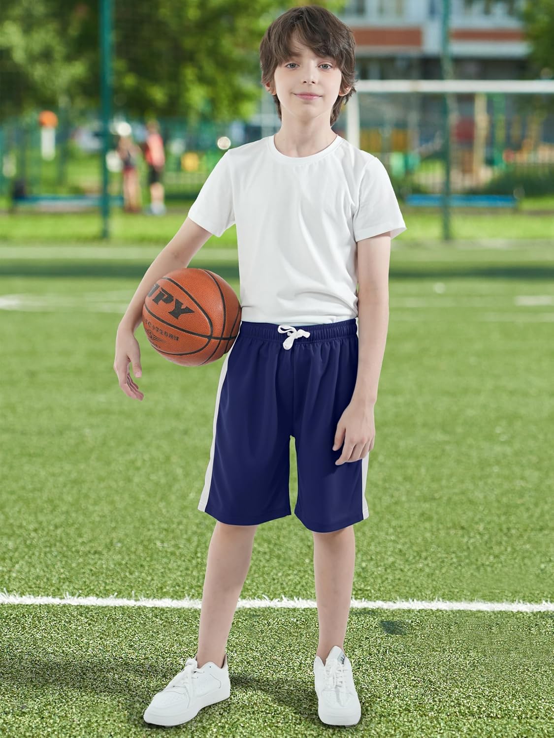5Pack Resinta Boys Basketball Shorts