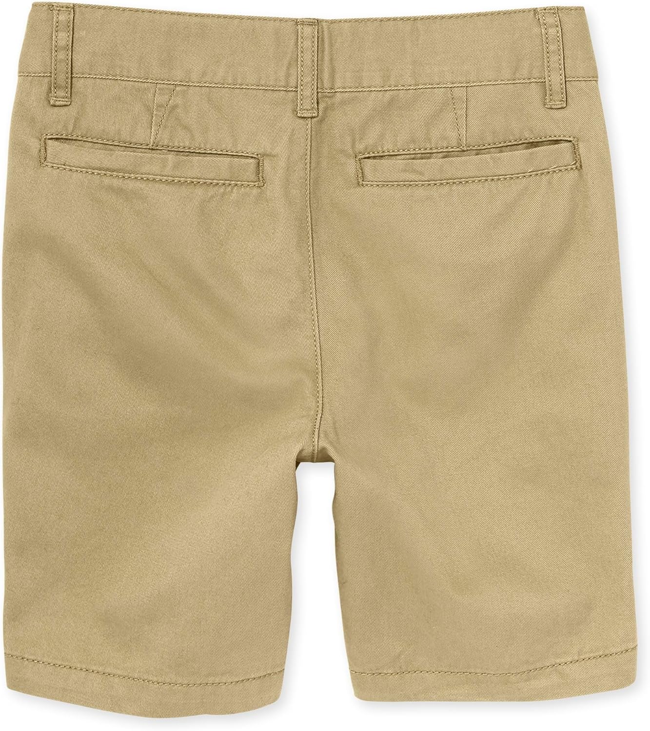 The Childrens Place Boys Stretch Chino Shorts 12 Flax Premium Fit